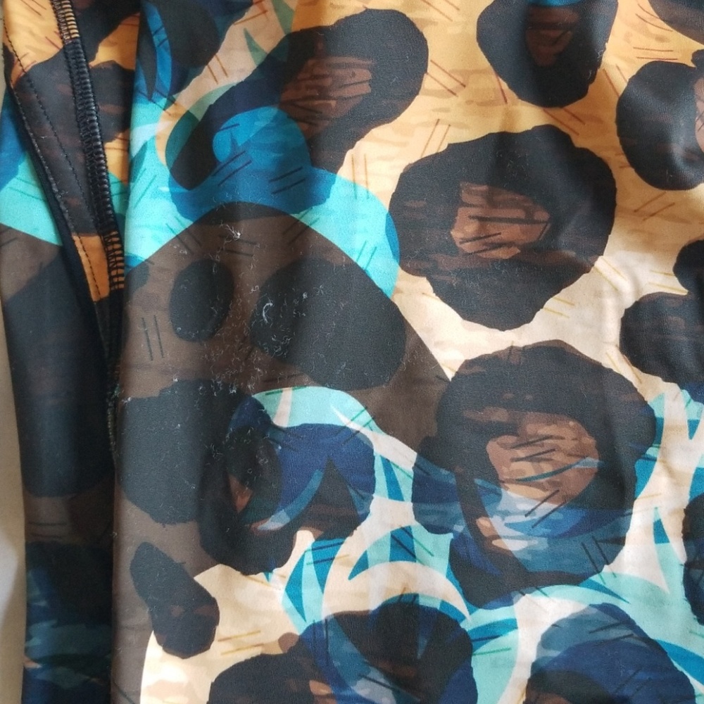 Multi colored long legging - Picture 4 of 4